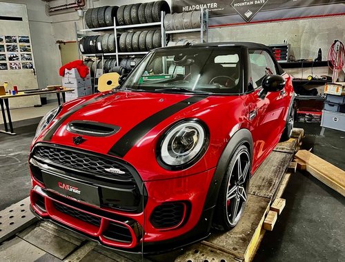 MINI F57 JCW Rosso Red by Carlinger PS300+